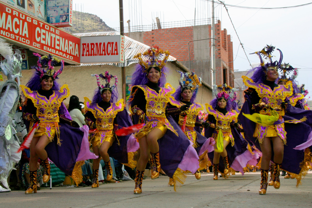 Aymara people’s Festival de la Candelaria – Carnival in Puno, Peru