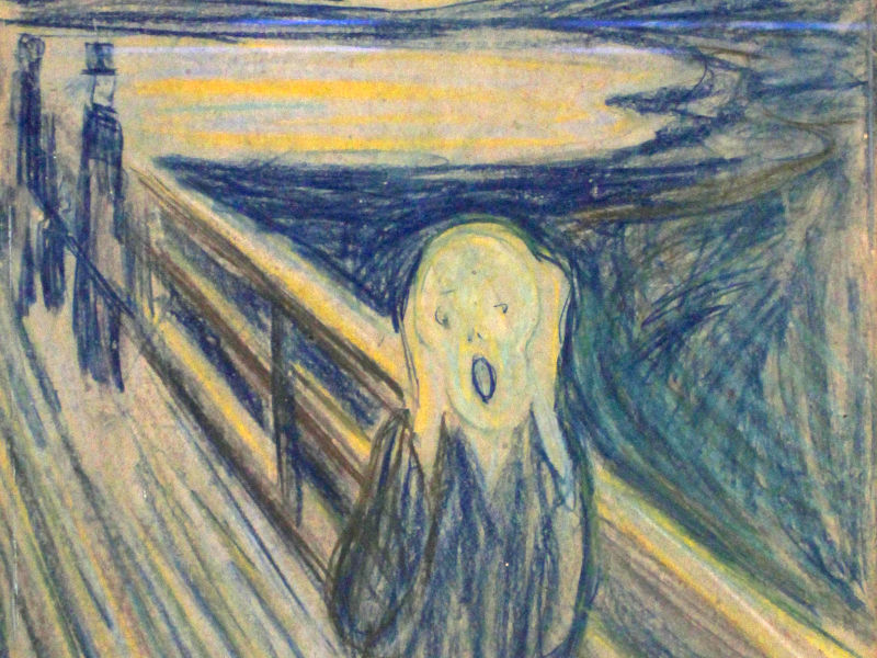 Dark Hour with Edvard Munch and His Scream in Norway