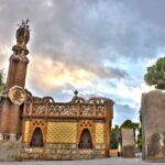 Güell Pavilions in Barcelona: The Gate of the Dragon