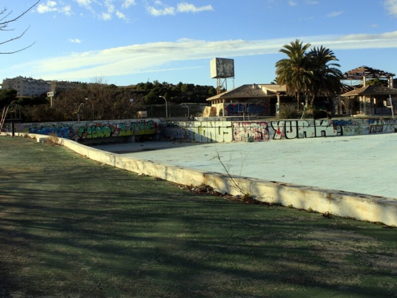 Abandoned “Aquatic Paradise” Park in Sitges